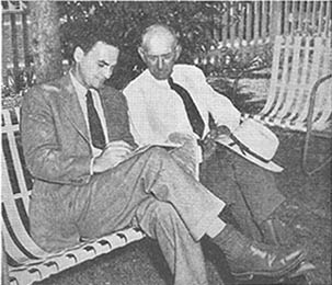 Joe Jackson Talking With Furman Bisher - Summer of 1949